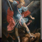 Arhangel Mihailo, 70x50cm, Ulje na platnu, po Guido Reni, umetnik Darko TOPALSKI