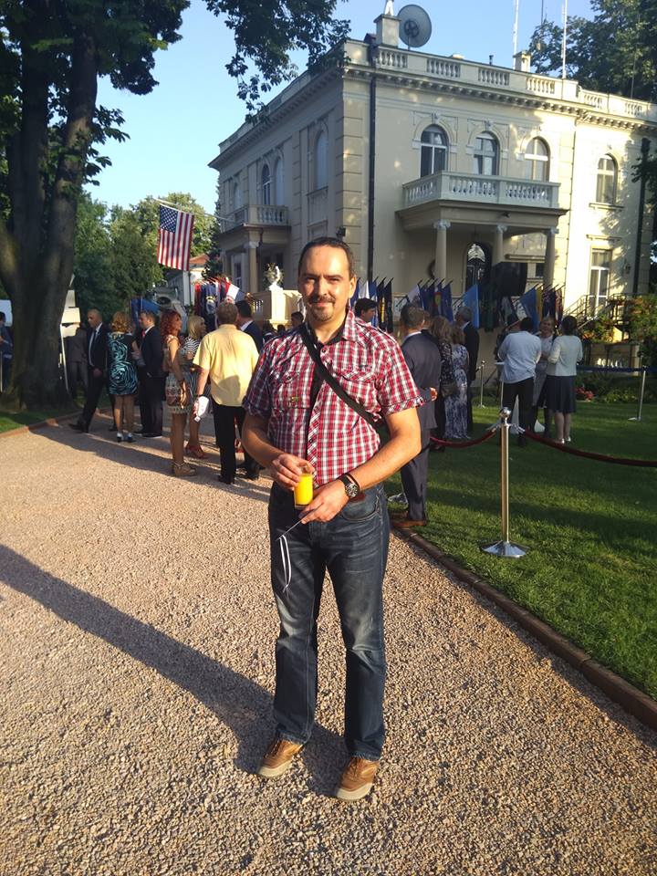 Darko Topalski na Proslavi 4. jula, Dana Nezavisnosti Američka Ambasada Beograd, Srbija