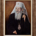 Patrijarh Pavle portret - Umetnička slika 40x30cm - sa ramom 50x40cm Ulje na platnu 2025.- umetnik Darko TOPALSKI