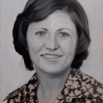 Umetnička slika - Mirjana - 30x20cm- 2025. - Portret po narudžbini - Ulje na platnu -umetnik Darko Topalski